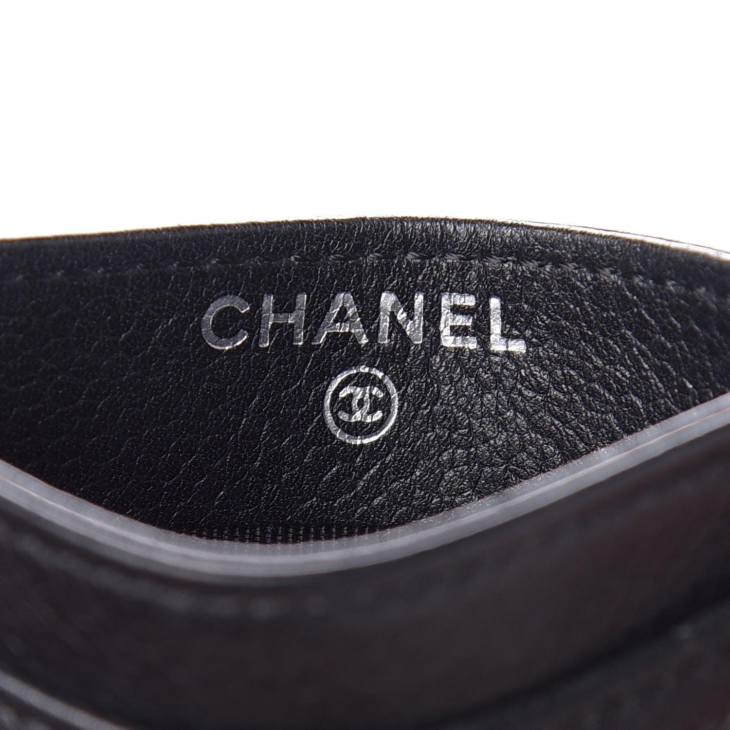 Chanel Caviar Quilted Card Holder Black 7 of 10