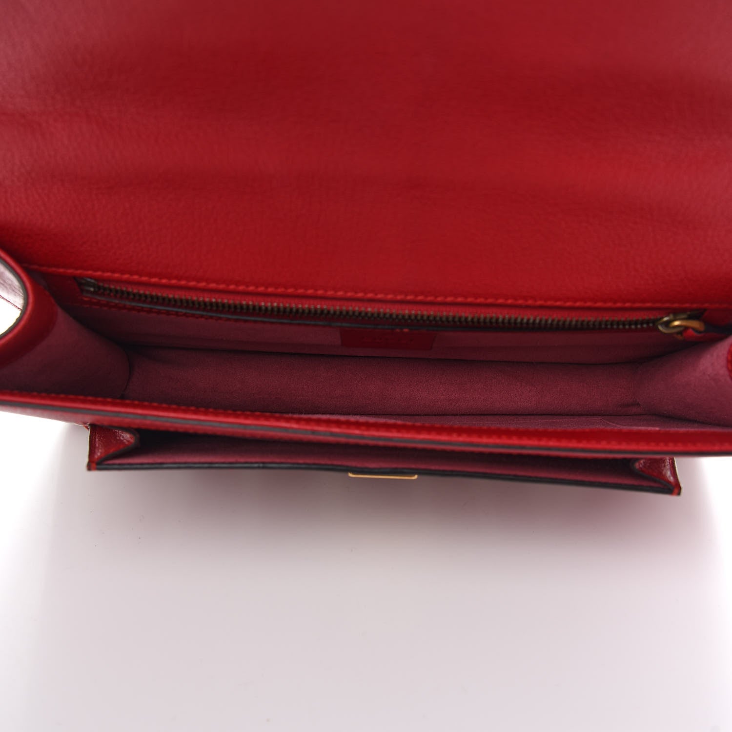 Gucci Calfskin Osiride Future Top Handle Bag Red 4 of 8
