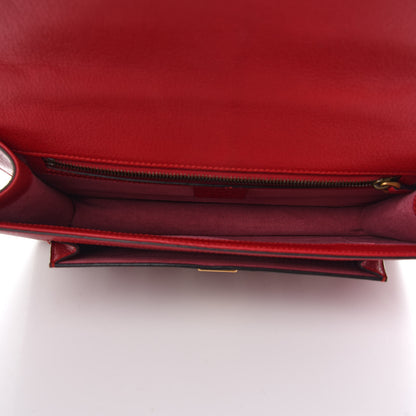 Gucci Calfskin Osiride Future Top Handle Bag Red 4 of 8