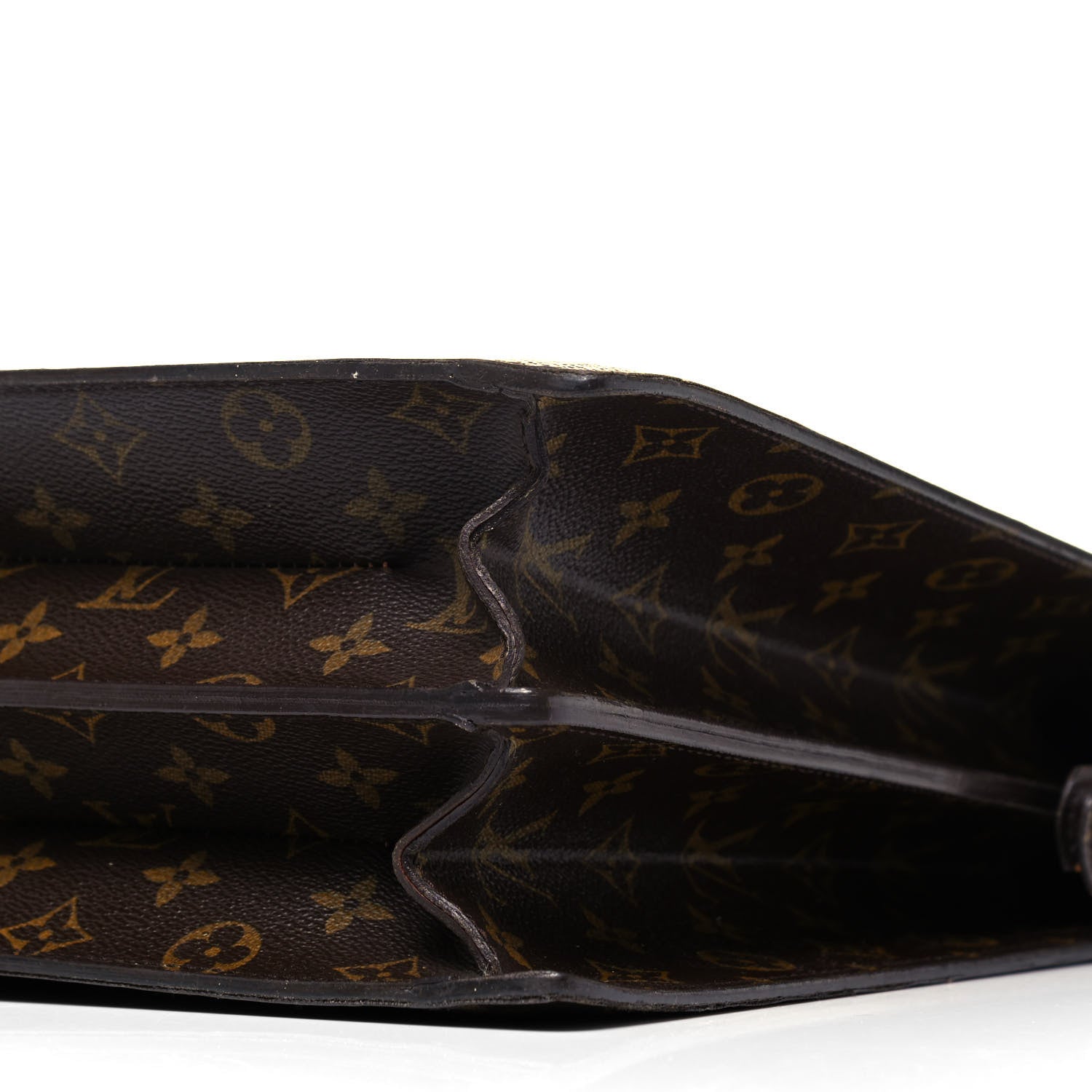 Louis Vuitton Monogram Serviette Fermoir NM Briefcase 5 of 12