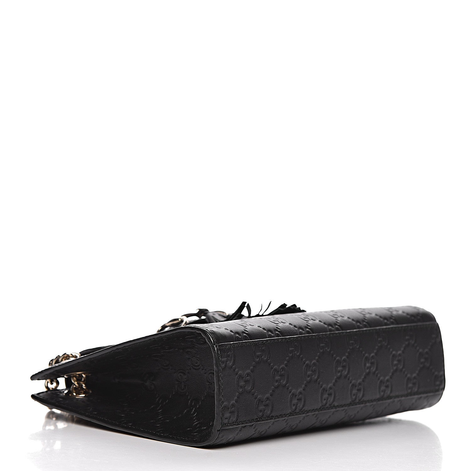 Gucci Guccissima Small Emily Shoulder Bag Black 4 of 12