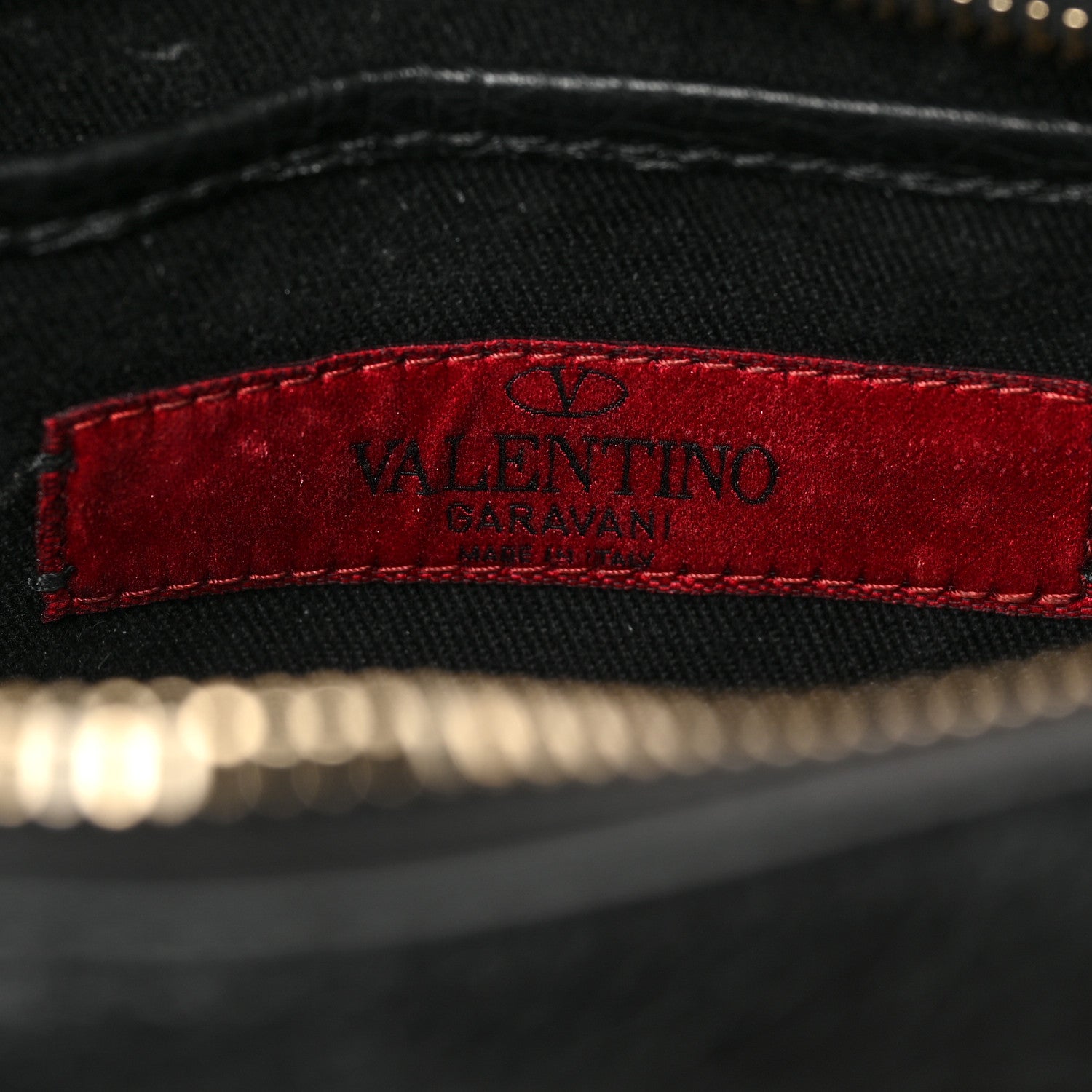 Valentino Garavani Grained Calfskin Rockstud Flip Lock Camera Crossbody Bag Black 6 of 8