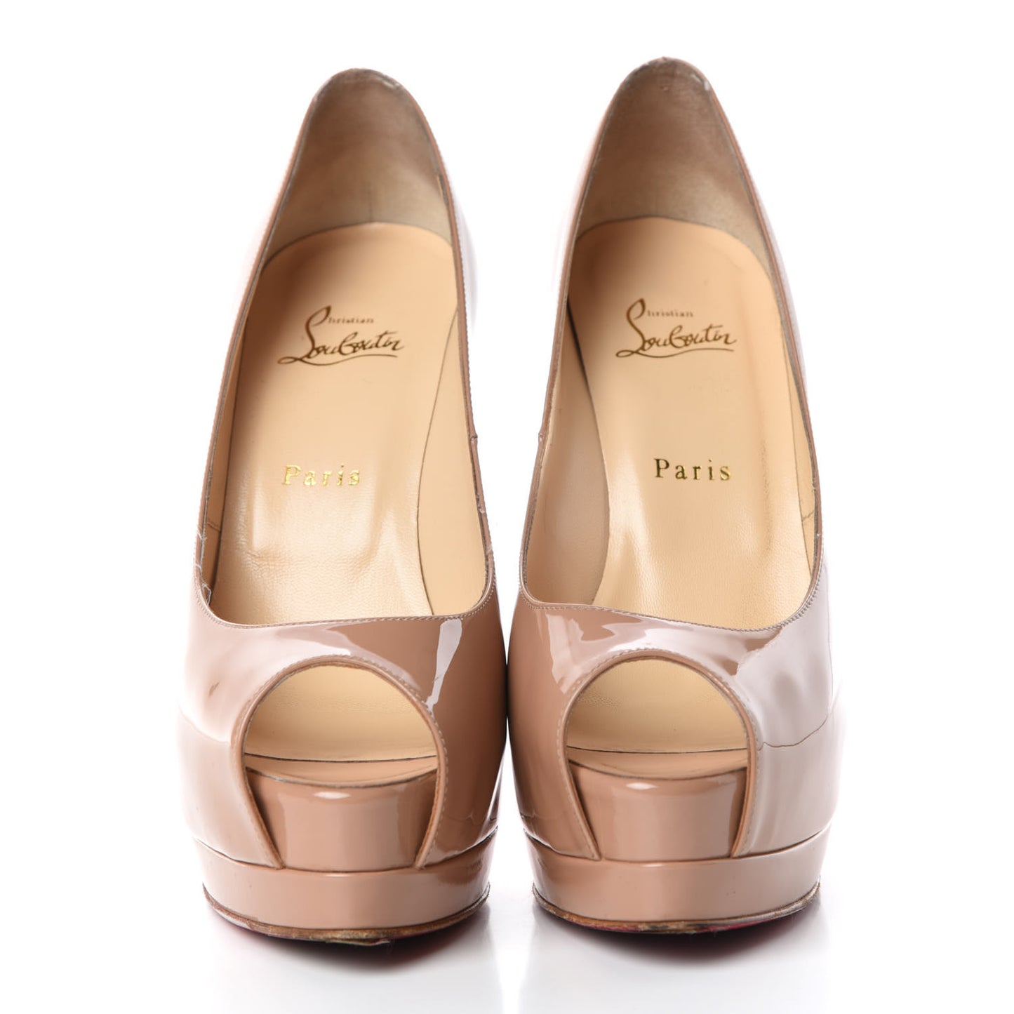 Patent Palais Royal 140 Pumps 39.5 Nude