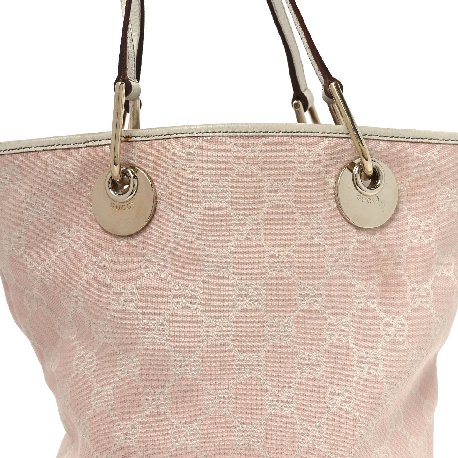 Gucci Monogram Small Eclipse Tote Pink 7 of 9