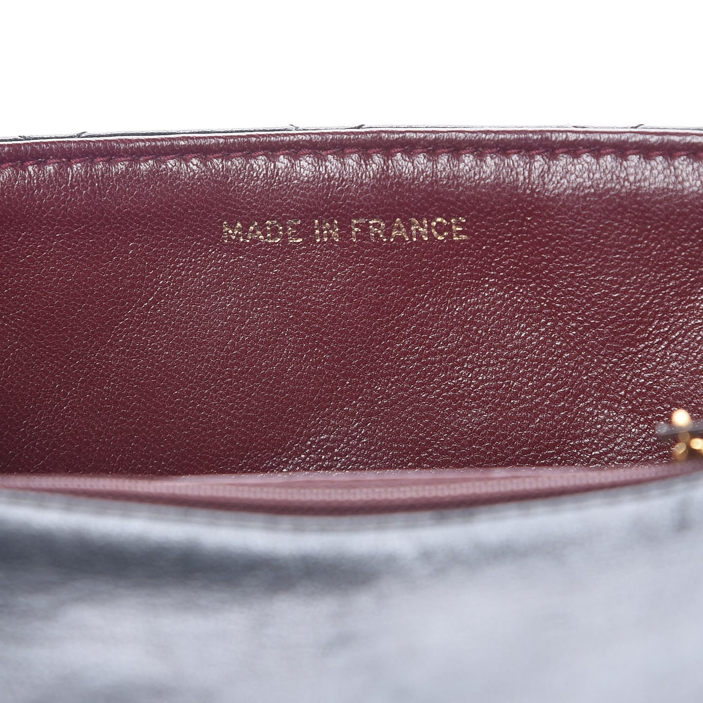 Lambskin Mini Square Flap Black