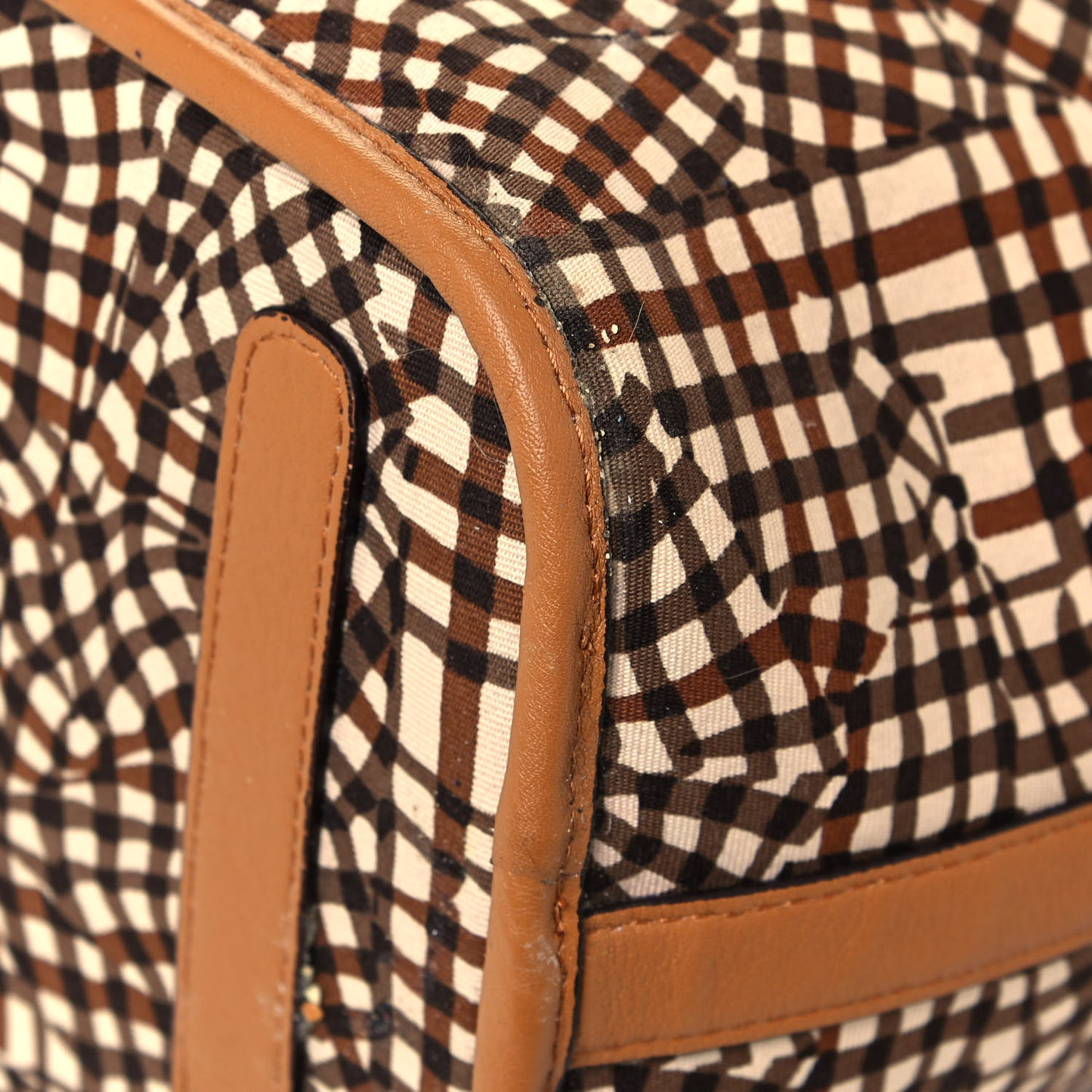 Visetos Medium Liz Reversible Shopper Tote Cognac
