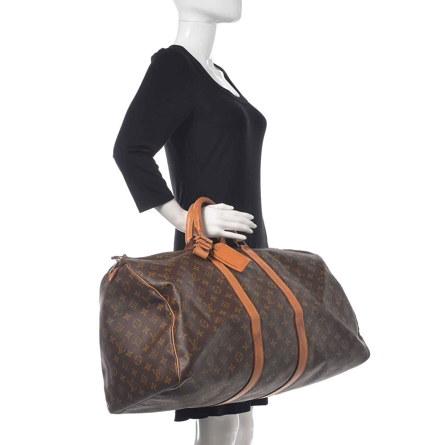 Louis Vuitton Monogram Keepall 55 2 of 16