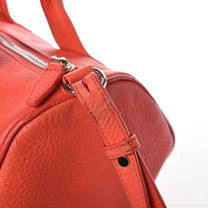 Alexander Wang Pebbled Lambskin Rocco Tangerine Pale Gold Hardware 8 of 13