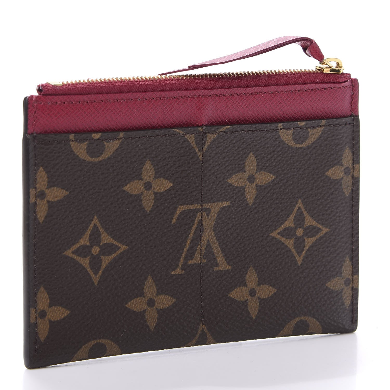 Louis Vuitton Monogram Zipped Card Holder Fuchsia 3 of 6
