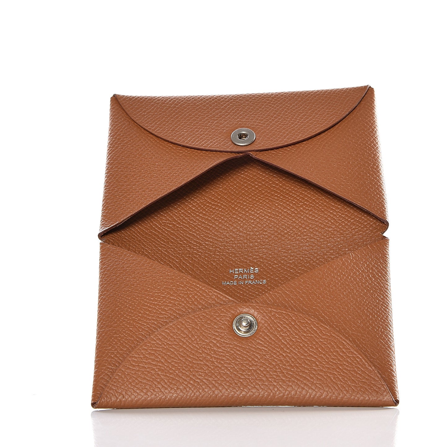 Epsom Calvi Card Case Gold