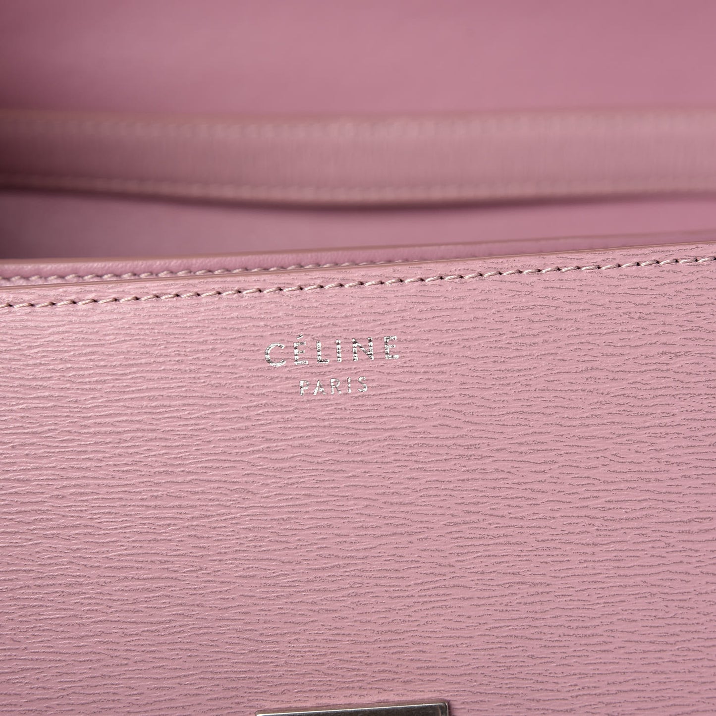 Liege Calfskin Medium Classic Box Flap Bag Antique Rose