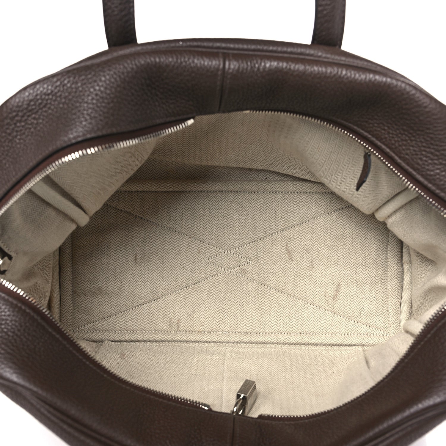 Hermes Taurillon Clemence Victoria II 35 Cafe 5 of 9