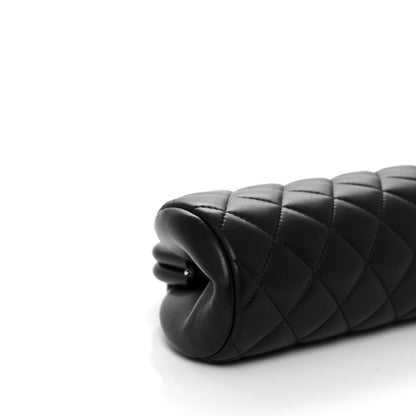 Chanel Lambskin Quilted Timeless Clutch Black 5 of 11