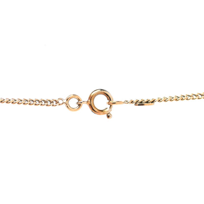Chanel Metal Enamel CC Chain Necklace Gold Black 5 of 7