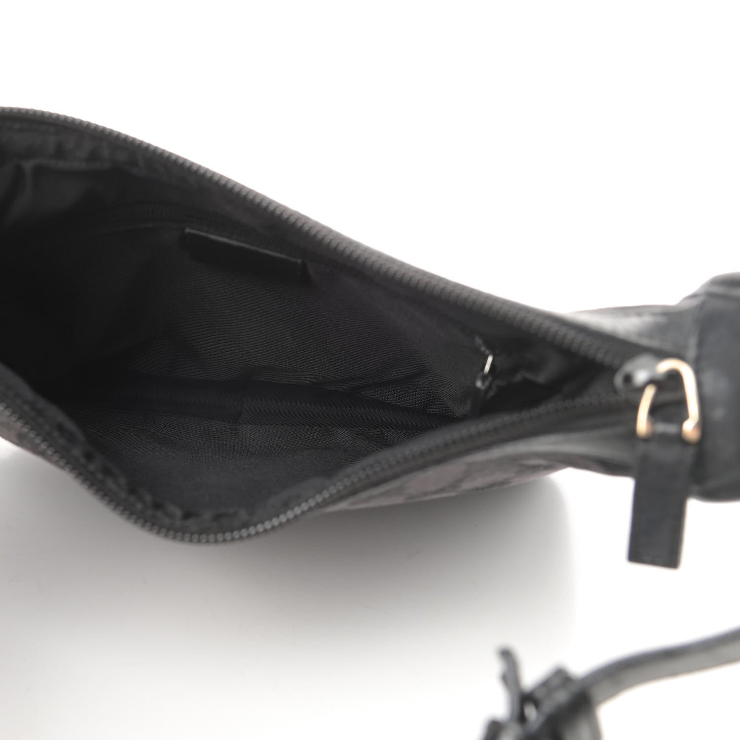 Gucci Nylon Monogram Shoulder Bag Black 5 of 13