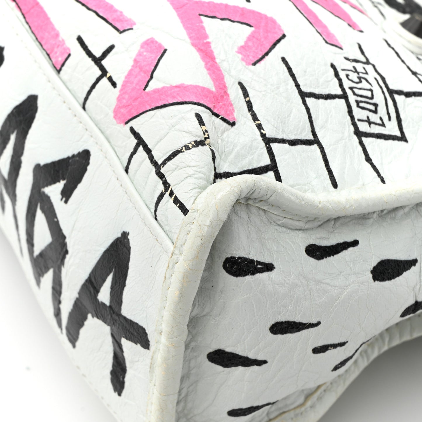 Agneau Graffiti All Over Classic Hardware S City White Multicolor