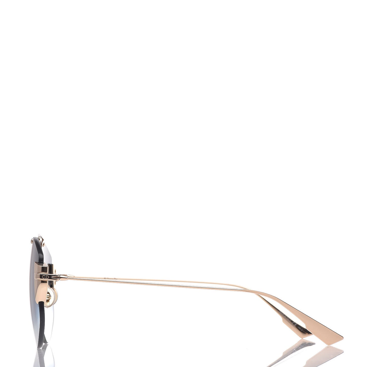Metal Diorstronger Sunglasses Rose Gold