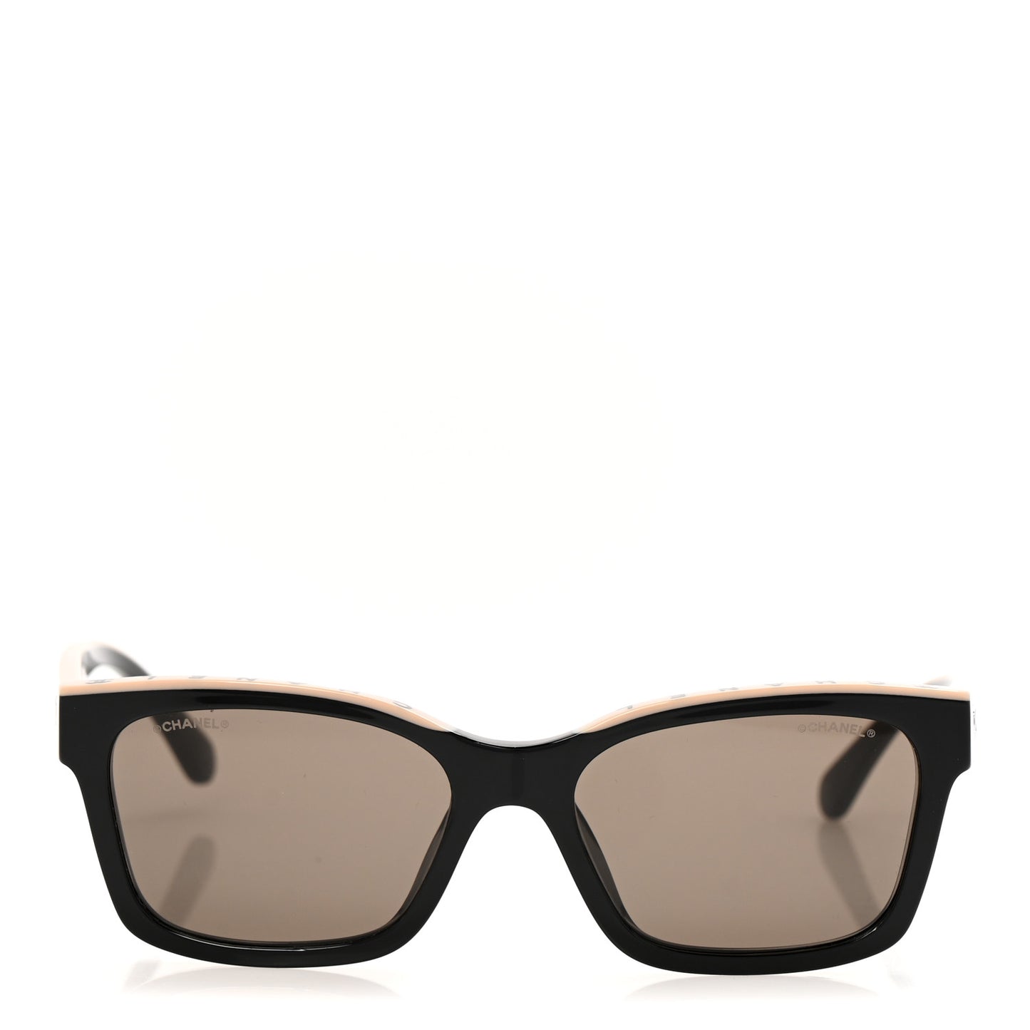 Acetate Square Sunglasses 5417-A Black