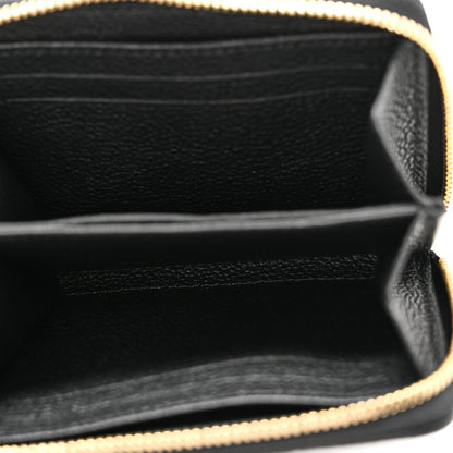 Louis Vuitton Empreinte Zippy Coin Purse Black 5 of 8