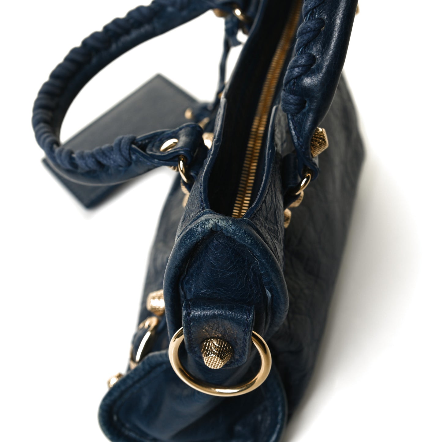 Agneau Giant 12 Gold Hardware Mini City Bleu Mineral