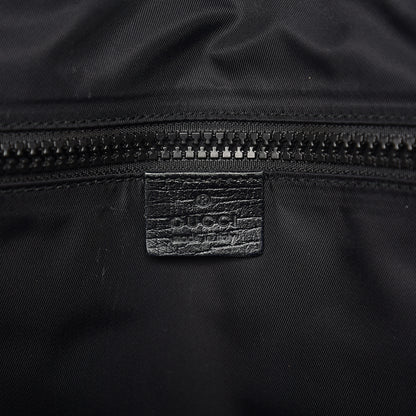 Gucci GG Plus Monogram Medium Flap Messenger Bag Black 5 of 12