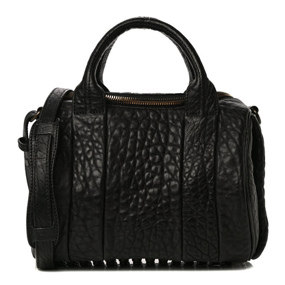 Alexander Wang Pebbled Lambskin Rockie Black Pale Gold Hardware 1 of 10