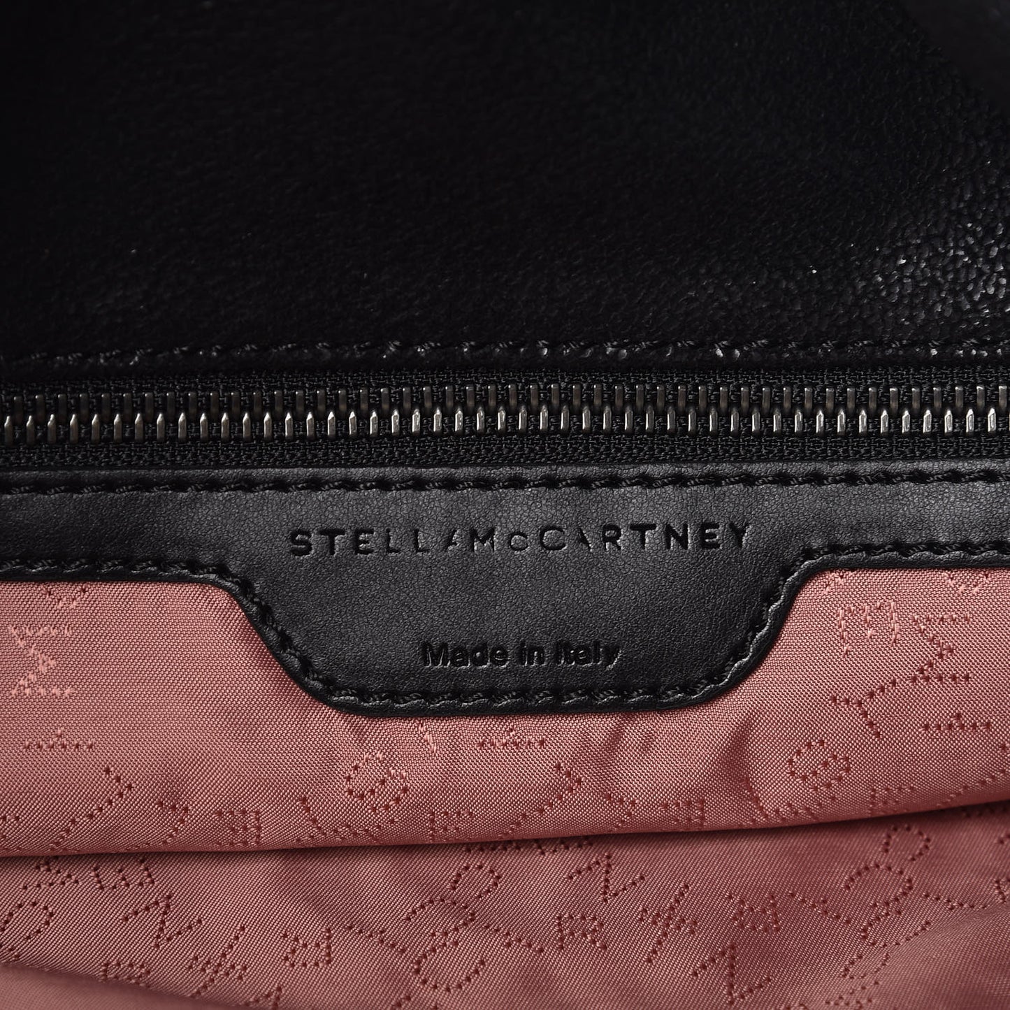 Shaggy Deer Falabella Fold Over Tote Black