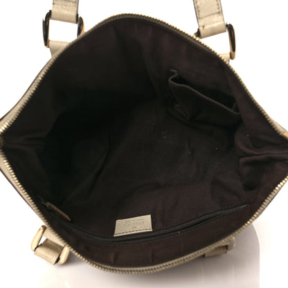 Gucci Monogram Small Abbey Tote Off White 10 of 41