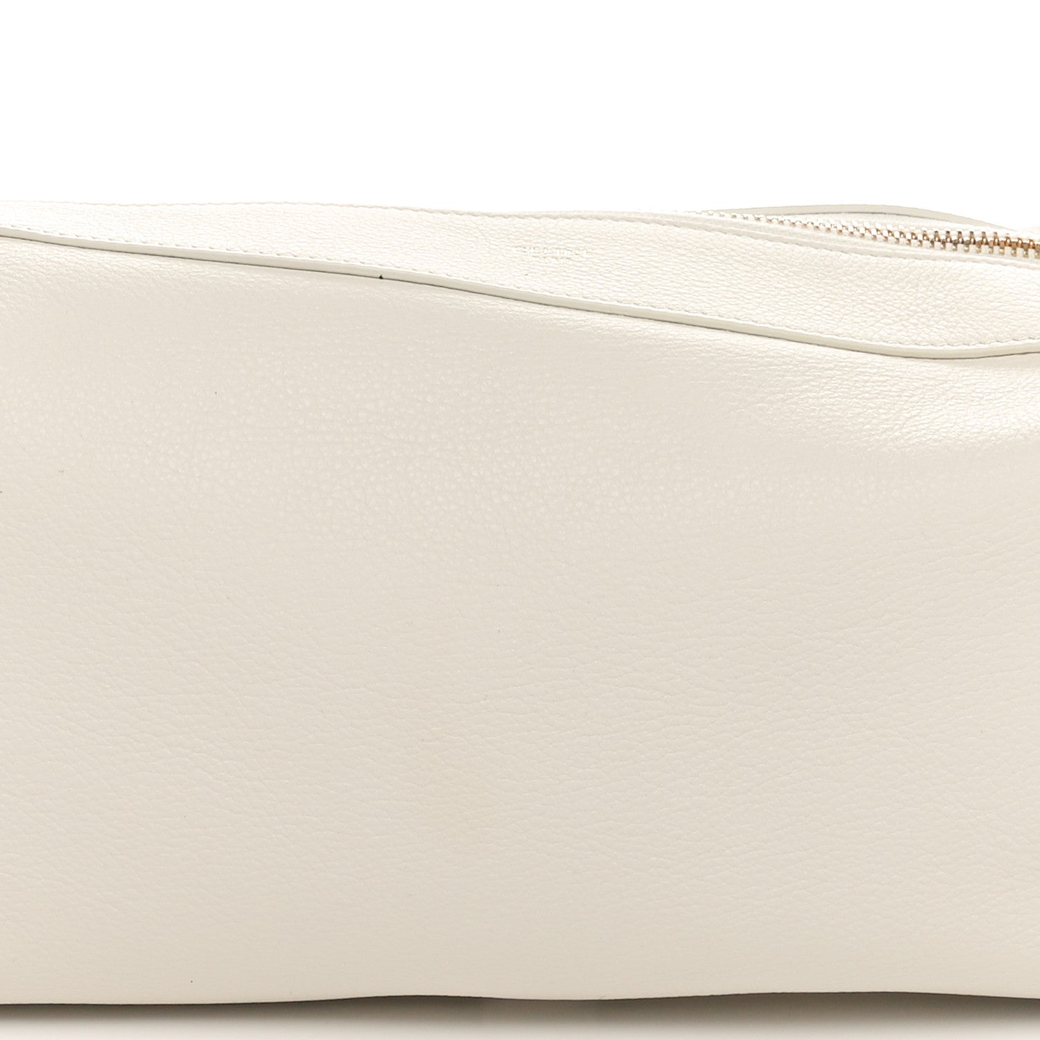 Celine Supple Calfskin Medium Romy Shoulder Bag Rice 9 of 11