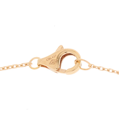 Cartier 18K Pink Gold Tsavorite Black Lacquer Panthère De Cartier Pendant Necklace 5 of 6