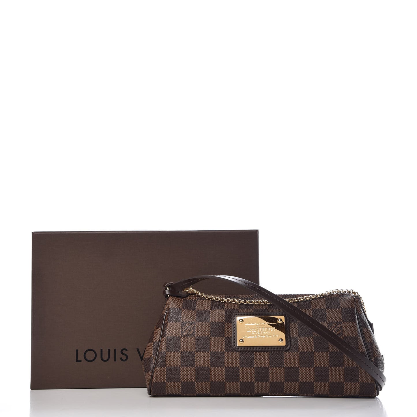 Damier Ebene Eva Clutch