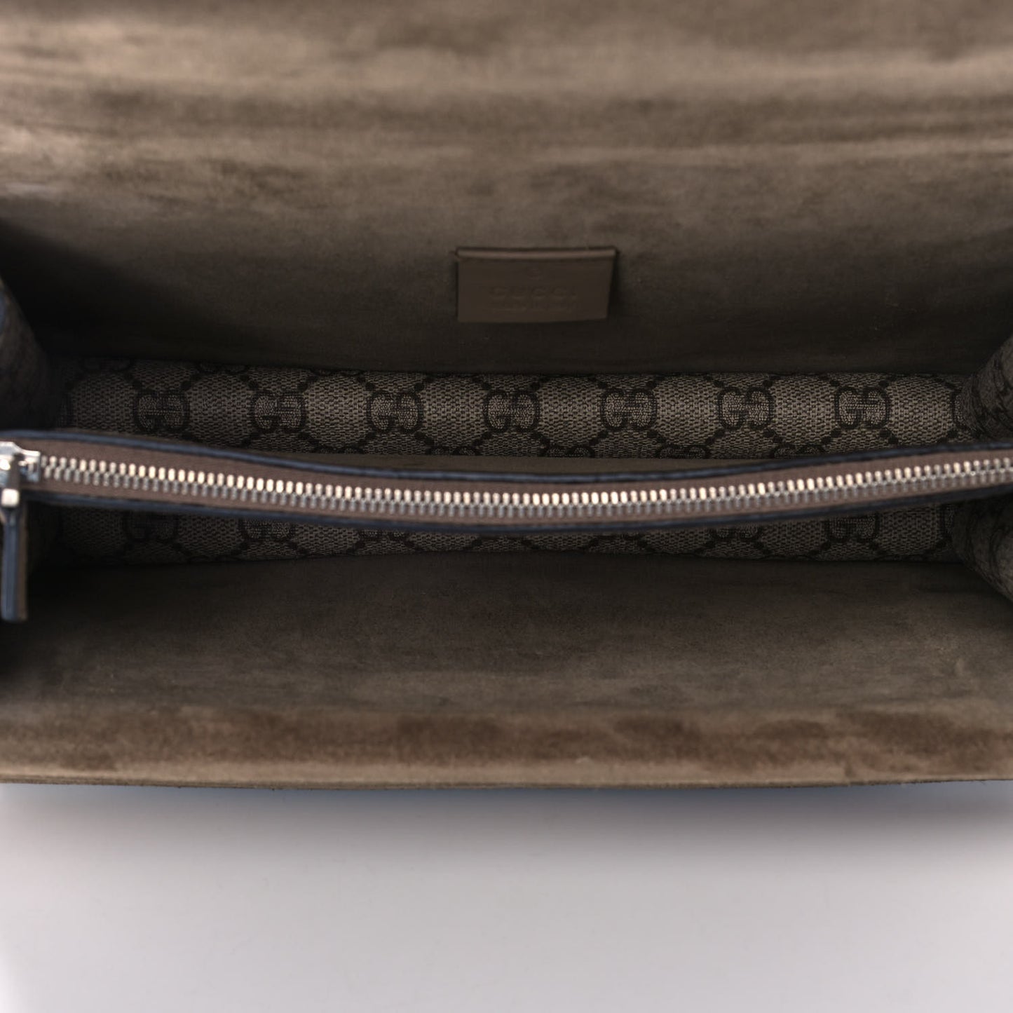 GG Supreme Monogram Small Dionysus Shoulder Bag Taupe
