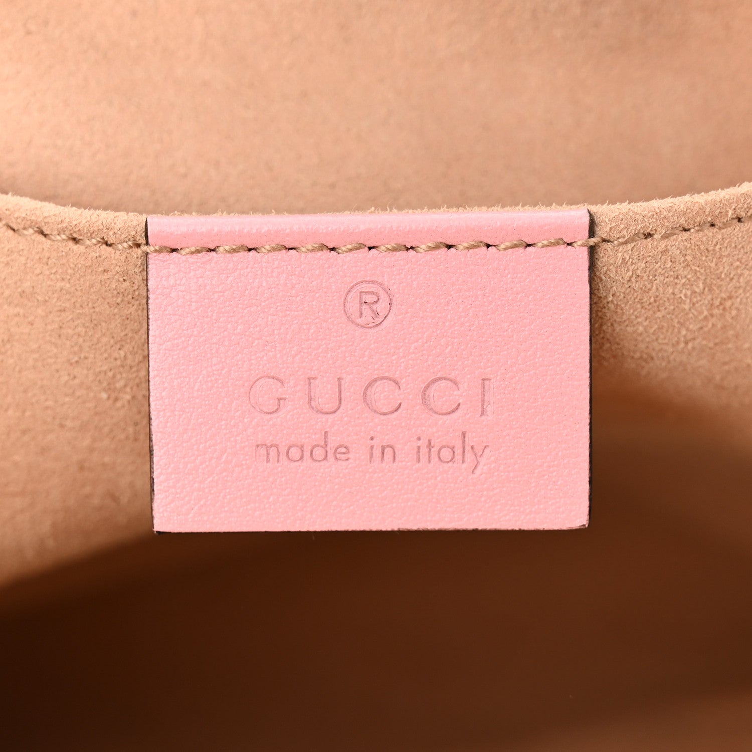 Gucci Calfskin Matelasse Small GG Marmont Chain Shoulder Bag Wild Rose 6 of 10