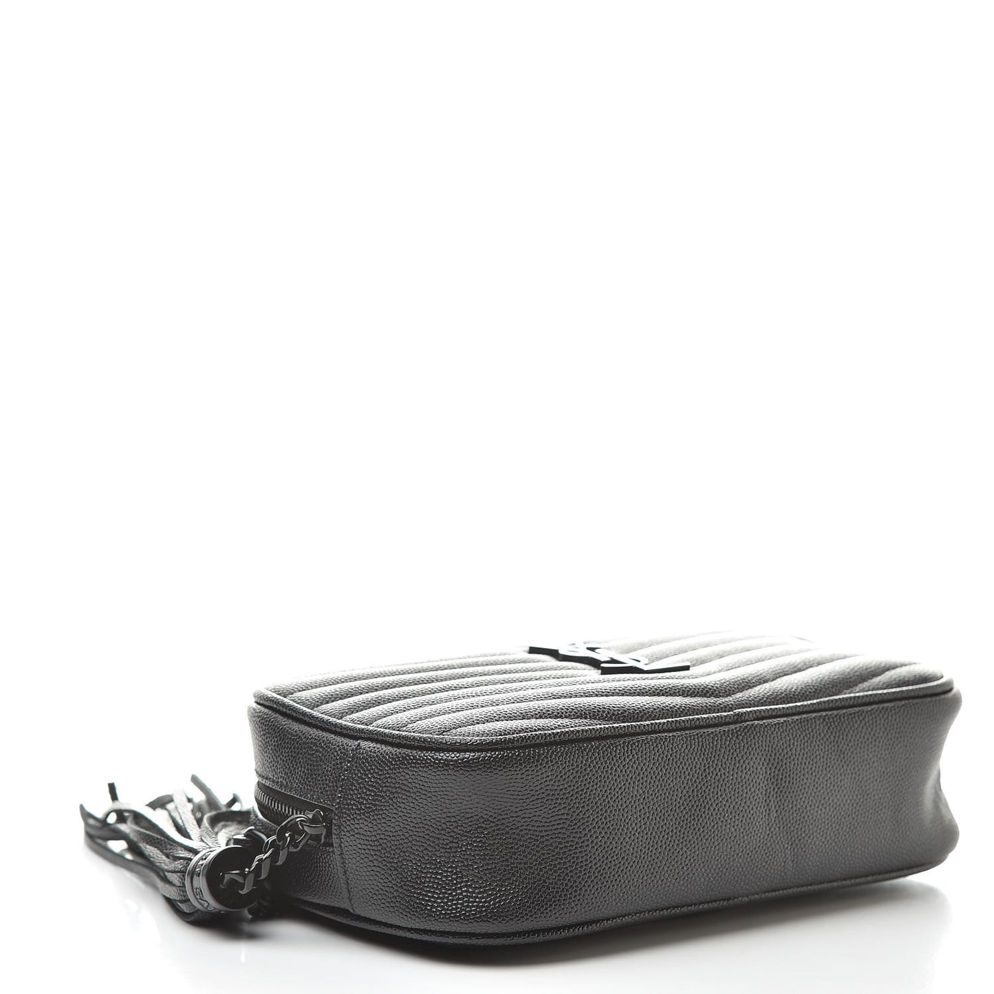 Grain De Poudre Matelasse Monogram Mini Lou Camera Bag Black