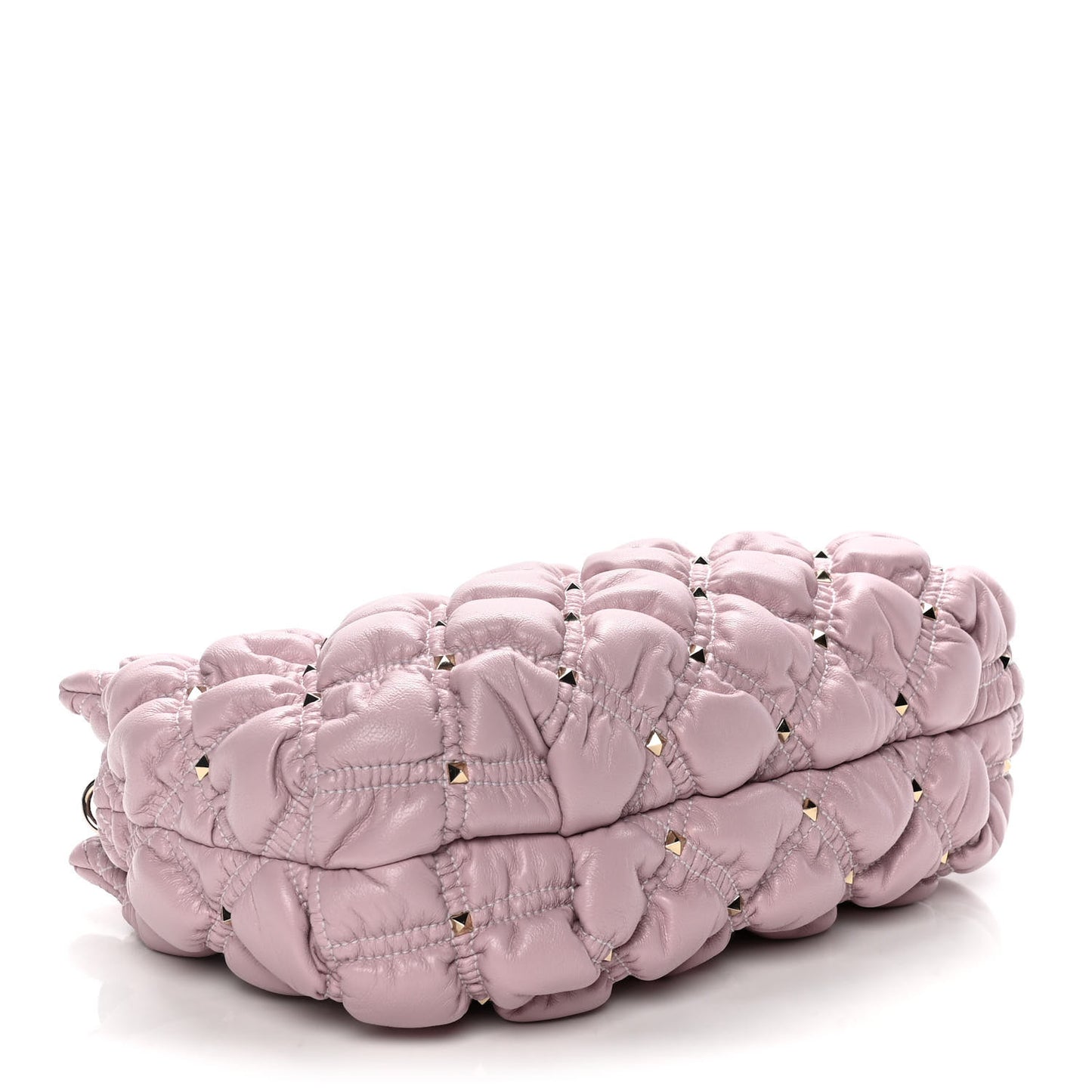 Nappa Spikeme Clutch Rose Quartz