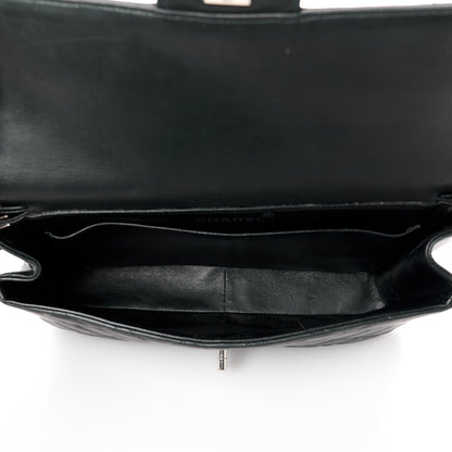 Chanel Lambskin Quilted Medium Double Sided Flap Black 5 of 13