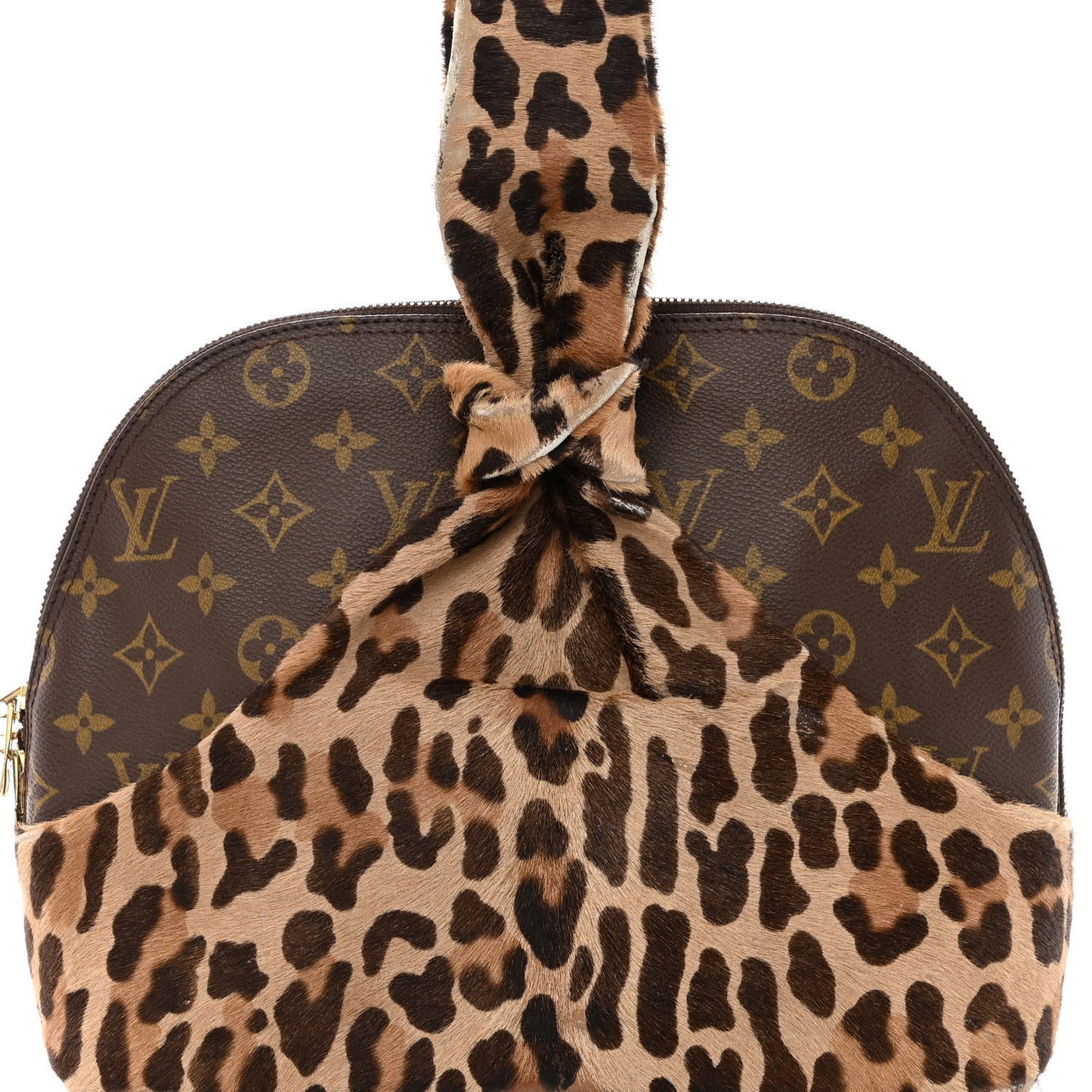 Monogram Azzedine Alaia Leopard Alma