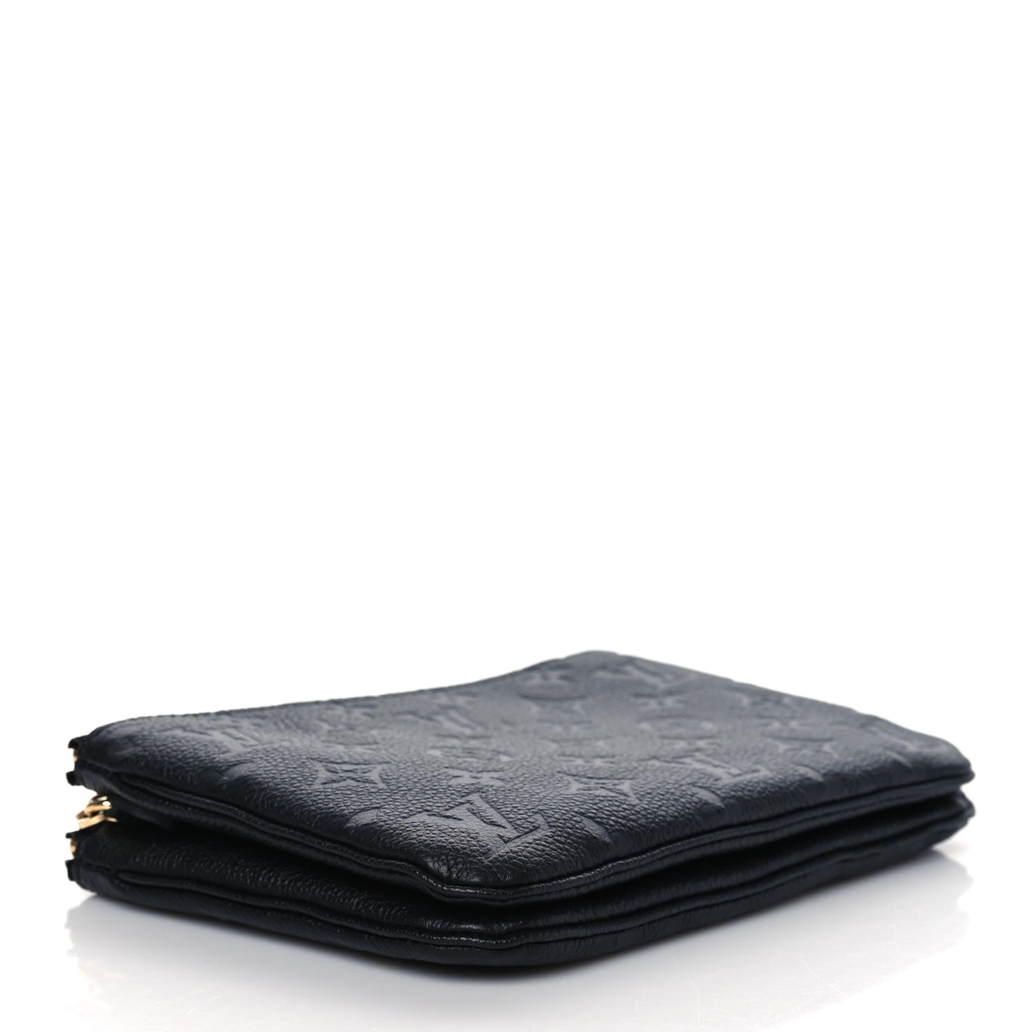 Empreinte Double Zip Pochette Black