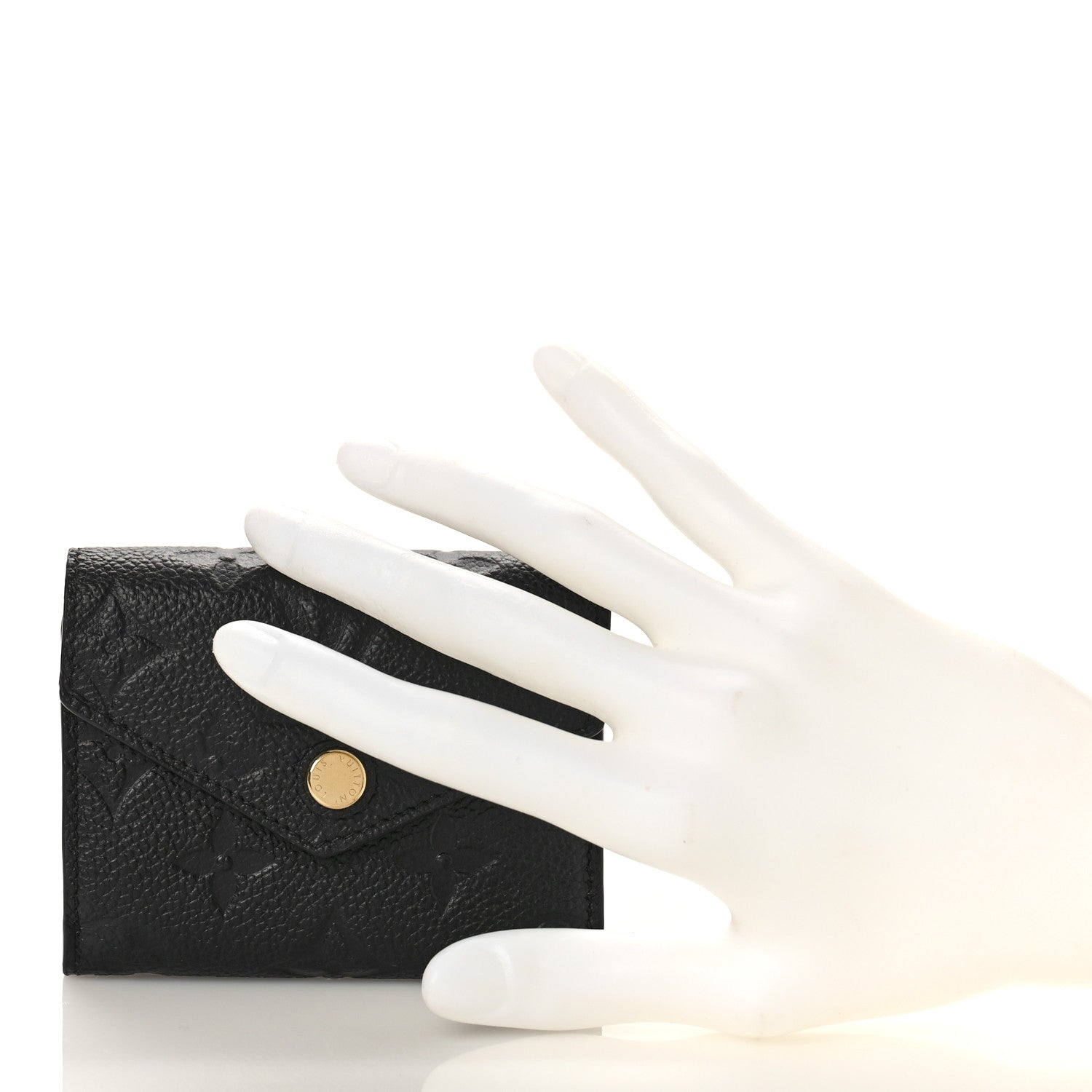 Louis Vuitton Empreinte Zoe Wallet Black 2 of 9
