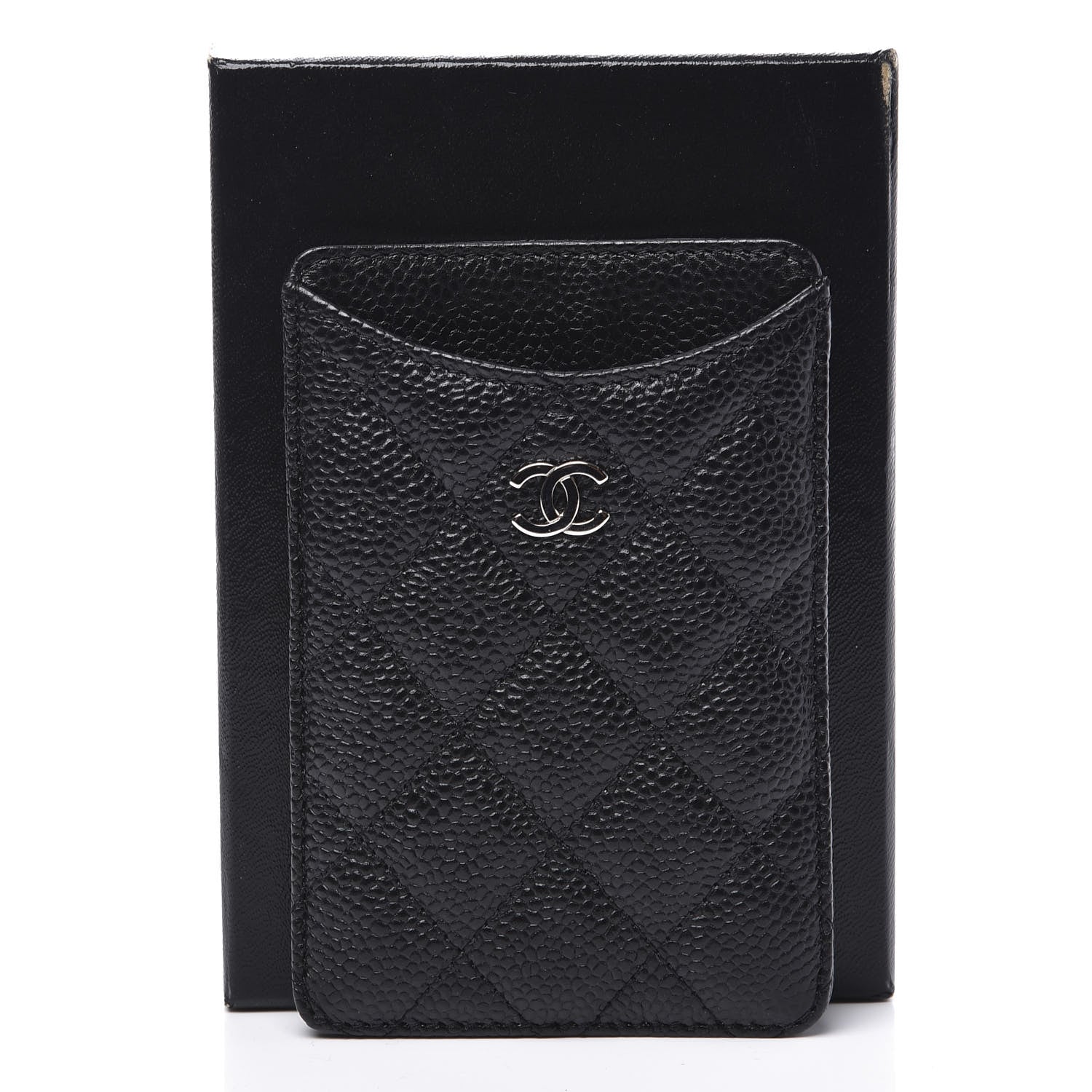 Chanel Caviar Quilted iPhone Case Black 10 of 10