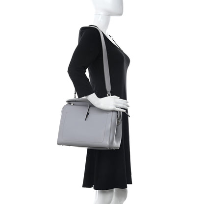 Fendi Vitello Baltico Dolce DotCom Satchel Ardesia 3 of 16