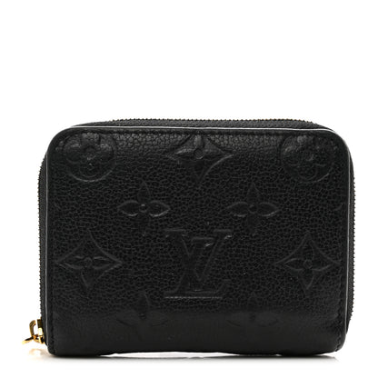 Louis Vuitton Empreinte Zippy Coin Purse Black 1 of 6