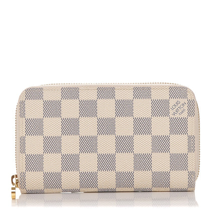 Louis Vuitton Damier Azur Compact Zippy Wallet 1 of 6