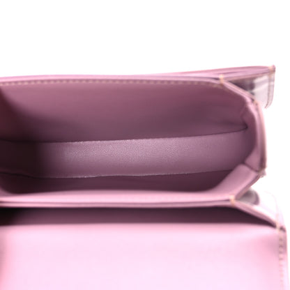Celine Shiny Calfskin Triomphe Mini Besace Clea Pastel Pink 5 of 12