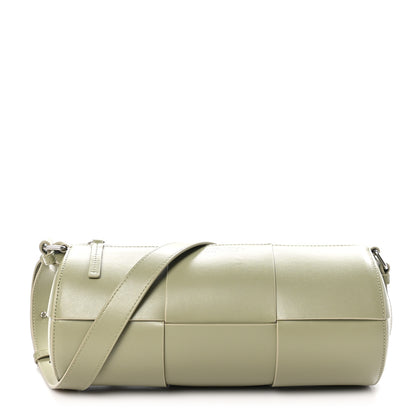 Bottega Veneta Calfskin Maxi Intreccio Medium Canette Crossbody Bag Green 1 of 9