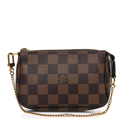 Louis Vuitton Damier Ebene Mini Pochette Accessories 1 of 7