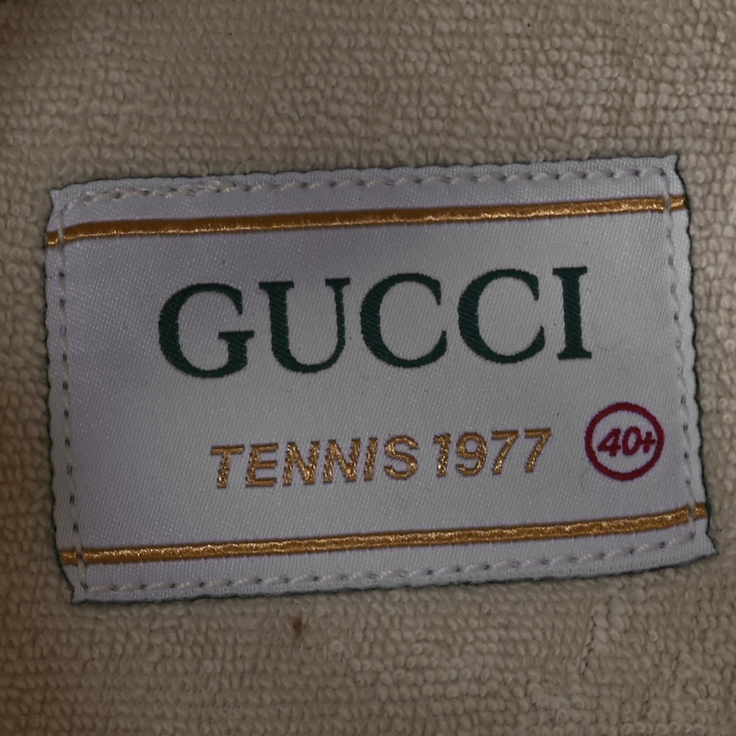 GG Monogram Womens 1977 Tennis Platform 52mm Sneakers 40.5 Great White Mystic White