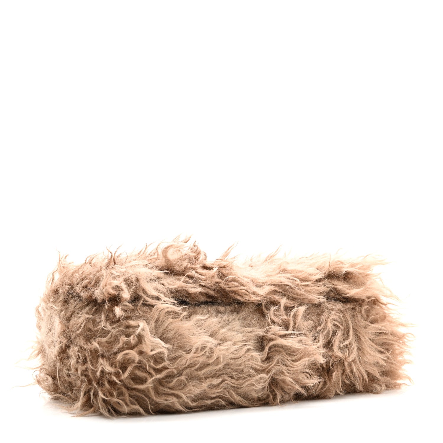 Burberry Mohair TB Lola Bag Camel 4 of 9