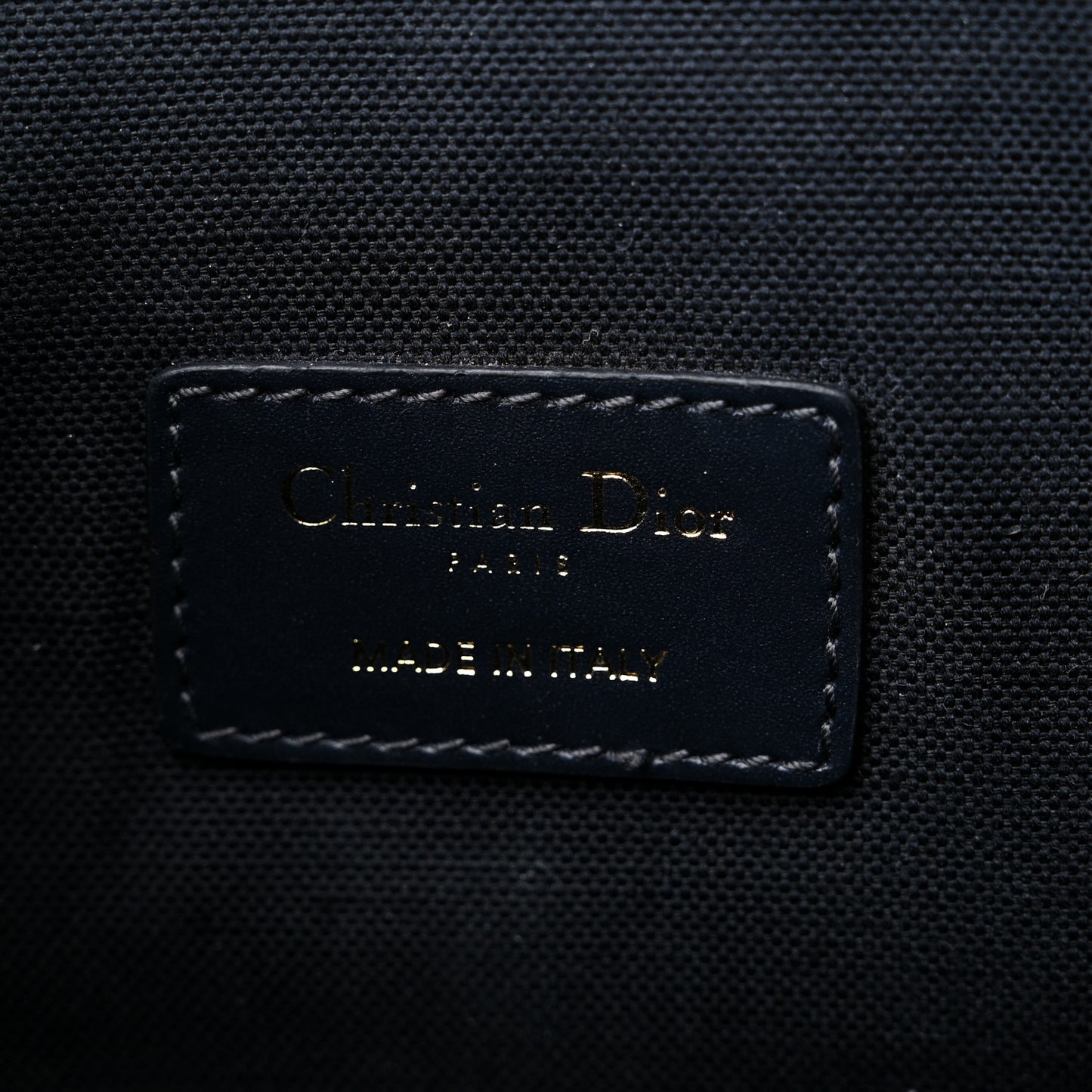Oblique Calfskin Medium C'est Dior Bucket Bag Blue