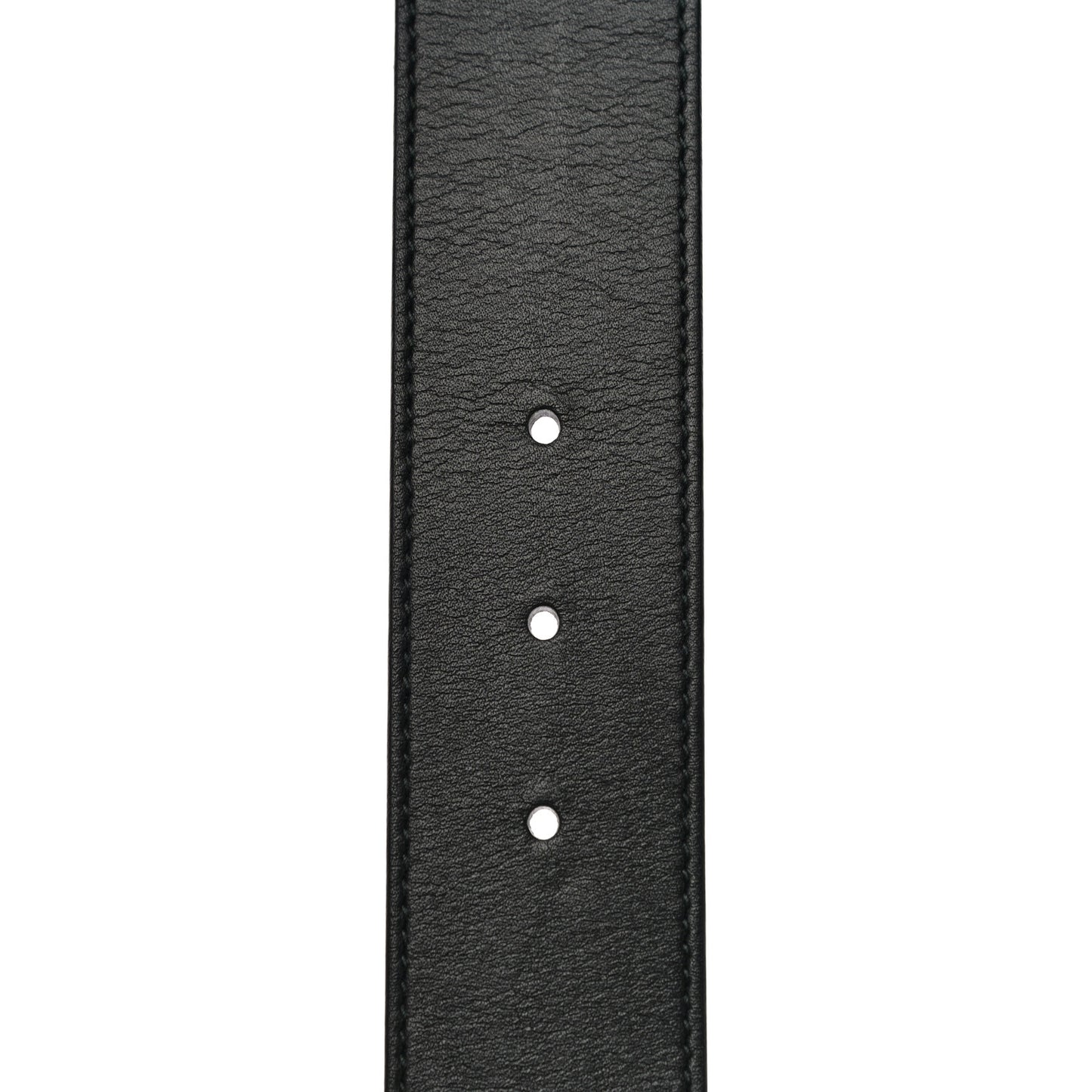 Calfskin Crystal Double G 40mm Belt 90 36 Black Multicolor